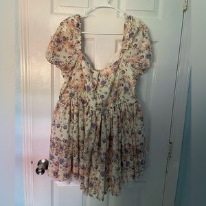 Cider floral dress